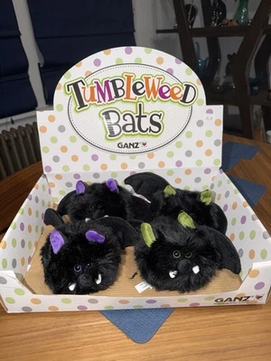 RARE Webkinz Tumbleweed Bats Plush Ganz Stuffed Animal w/ Display Box - NO CODES - Image 1 of 2