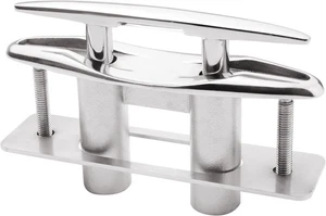 Boat Cleat 8" Pull Up Deck Cleat Flush Mount 316 Stainless Steel Cleat Marine - Bild 1 von 8