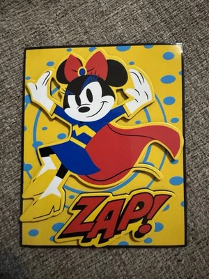 Disney Cruise Line Destiny Maiden Voyage Super Hero Captain Minnie Magnet 2025 Foto 1 de 3
