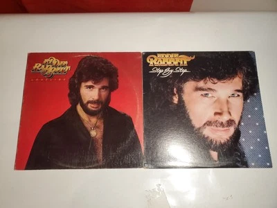 Eddie Rabbitt 2 LP Set Bundle Loveline 6E-181 + Step By Step Elektra Records Foto 1 de 4