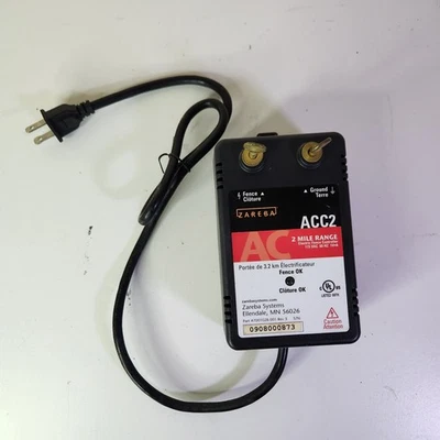 Cargador de valla eléctrico ZAREBA ACC2 2 millas 115V04J-2 Foto 1 de 4