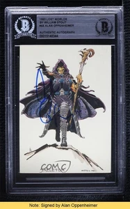 BAS 1993 Comic Images William Stout Lost Worlds Skeletor BGS Authentic READ 3c7 - Picture 1 of 3