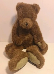 Vintage Boyd’s Bears Jointed Plush Brown Bear 1990-95  14 inch - Picture 1 of 6