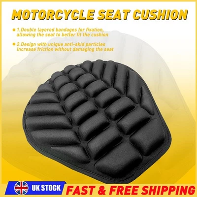 Motorcycle Seat Comfort Cover Seat Cushion Pressure Relief Fits For PGO PMX50 UK - Image 1 of 4