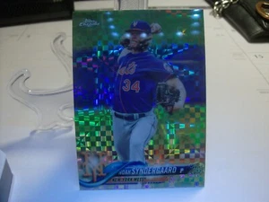 2018 Topps Chrome X-Fractor #99 - Noah Syndergaard - New York Mets 18-144 - Picture 1 of 2