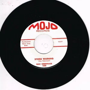 MAC REBENNACK - STORM WARNING b/w BILLY GARNER - LITTLE SCHOOL GIRL (R&B Repro) - Imagen 1 de 1