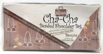 Bolso de Hombro The BagSmith Cuentas Cha-Cha Tejido Crochet Kit Completo Nuevo 2004 Foto 1 de 4