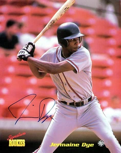 Chicago White Sox 2005 W S mvp Jermaine Dye autographed Signature Rookies 8X10 - Picture 1 of 2