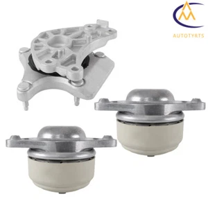 3PCS Engine Motor Mounts & Trans Mount Set For Mercedes C300 C350 GLK350 4Matic - Picture 1 of 13