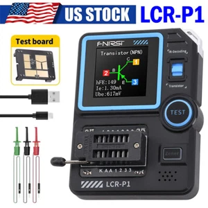 FNIRSI LCR-P1 Transistor Tester Diode Triode MOSFET NPN PNP SMD LCR/ESR Meter U - Picture 1 of 12
