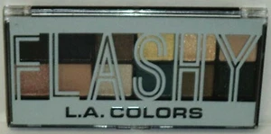1 LA COLORS Eye Shadow Palette 12 Color Shades & Double End Brush FLASHY Sealed - Picture 1 of 1