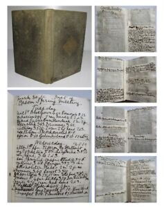 1869 Manuscript Book HORSE RACING British Race Meets ScrapBook Handwritten Notes