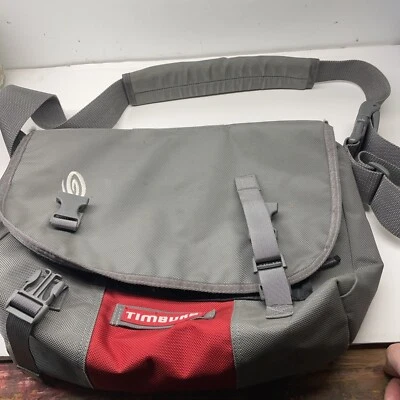 Bolsa para laptop Timbuk2 Messenger vermelha e cinza - Imagem 1 de 4