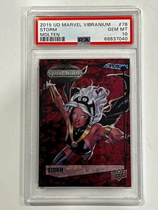 2015 Marvel Vibranium Molten #78 Storm #157/299 Graded PSA 10 GEM MINT💕💕💕💕 - Bild 1 von 2