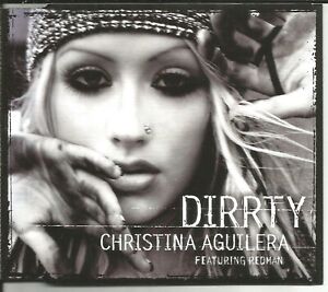 CHRISTINA AGUILERA Dirrty 4TRX EDIT & UNRELEASE & VIDEO CD Single SEALED Dirty