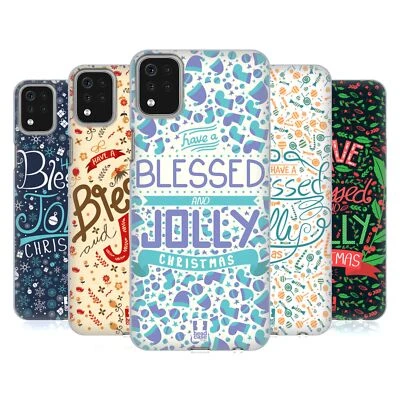 FUNDA HEAD CASE DESIGNS BENDITA NAVIDAD GEL SUAVE PARA TELÉFONOS LG 1 Foto 1 de 4