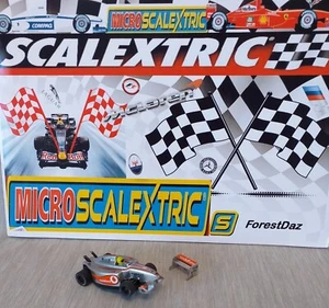 Micro Scalextric F1 Vodafone McLaren Mercedes Fernando Alonso 12V 1:64 Project - Picture 1 of 21