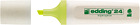 edding 24 highlighter EcoLine Textmarker Keilspitze 2-5mm nachfllbar - gelb