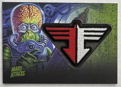 2013 Mars Attacks Invasion Soldiers of Science Patch Relic Card MP-5 - Image 1 of 2