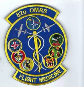 PARCHE USAF 82nd Operation Medical Readiness SQ GAGGLE SHEPPARD BOX 3 - Imagen 1 de 1
