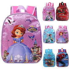 Child Boys Girls Cartoon Character Backpack Rucksack Student School Bag Bookbag
