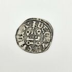 CRUSADER DUCHY OF ACHAEA FLORENT OF HAINAUT SILVER DENIER 1289-1297 AD ANCIENT