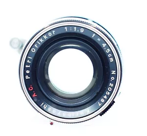 One of a Kind Kuribayashi Petri Orikkor AC 4.5cm f1.9 lens adapted to Sony E - Picture 1 of 23