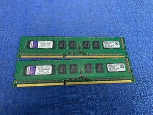 Lot of 2 Kingston KVR1333D3E9SK2/8G ASMH18A1266 9965525-033.A00LF 0000005949131 - Picture 1 of 6