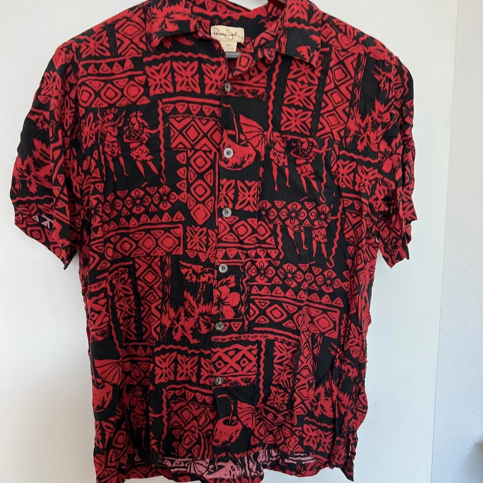 Panama Jack mens short sleeve Hawaiian shirt size large - Image 1 of 3