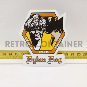 Adesivo Vintage Sticker Aufkleber 80's - Dylan Dog Music Pub RIF. K-6 - Picture 1 of 1