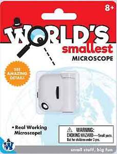 Worlds Smallest Microscope (by Westminster
