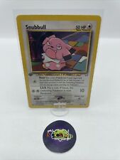 Pokemon Karte - Snubbull 74/111 1. Edition - Neo Genesis - Englisch - Non-Holo