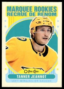 2021-22 O-Pee-Chee Tanner Jeannot Rookie Nashville Predators #502 R32 - Picture 1 of 2