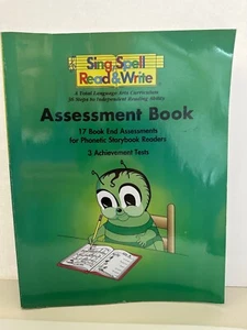 ASSESSMENT BOOK, FIRST GRADE, SING SPELL READ AND WRITE - Picture 1 of 7