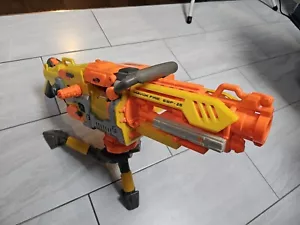 Nerf Havoc Fire EBF 25 Blaster Gun includes Belt & Tripod - No Ammo Box or Ammo - Picture 1 of 2