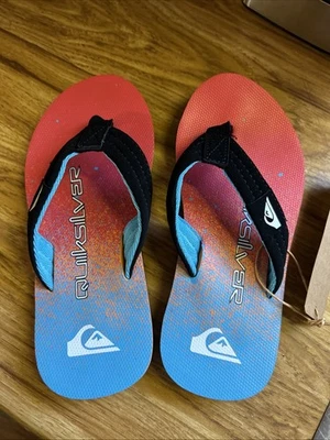 Chanclas Quiksilver Jr Kids 3 nuevas con etiquetas Foto 1 de 4
