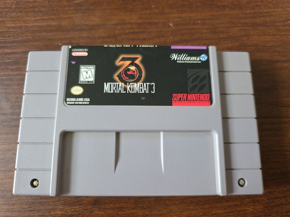Nintendo SNES Ultimate Mortal Kombat 3 Video Games for sale Nintendo SNES Ultimate Mortal Kombat 3 Video Games for sale
