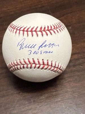 Bruce Sutter “300 Saves” Inscription Baseball BAS!! - Image 1 of 2