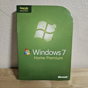 Microsoft Windows 7 Home Premium Upgrade 32 Bit and 64 Bit DVDs MS WIN - Picture 1 of 6