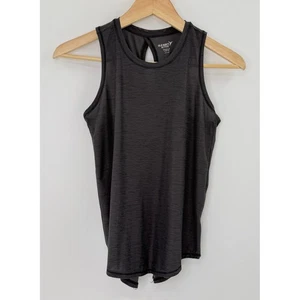 Old Navy Active Girl's Dark Gray Breathe On Tank Top Sleeveless Athletic L 10-12 - Picture 1 of 7