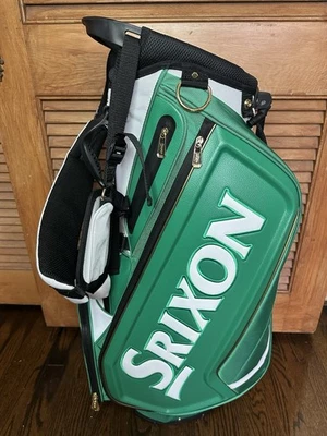 NUEVA Bolsa de Golf Srixon Edición Limitada 2024 Spring Masters Stand 4 Vías Verde Blanco Foto 1 de 4