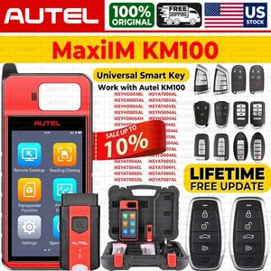 Autel MaxiIM KM100 KM100E KM100X Key Fob Programming Tool Programmer Immobilizer - Picture 1 of 19