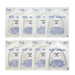 Dental Kieferorthopädisch Thermo Aktiviert Bogen Draht Kit Eiförmig Rund für einen Patienten - Bild 1 von 10