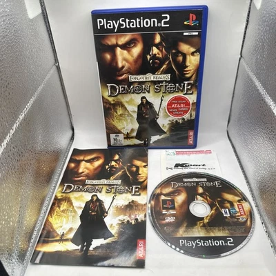 Forgotten Realms: Demon Stone • Playstation 2 PS2 Game + Manual (2004) PAL AUS - Image 1 of 4