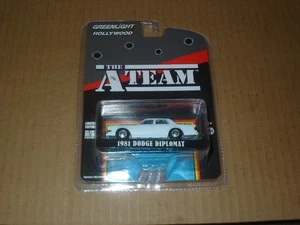 A Team Greenlight 1:64 Hollywood Series SEALED Spielzeugauto 1981 Dodge Diplomat CHASE - Bild 1 von 4