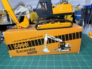 Vintage Conrad Case 980B Construction Toy Excavator 1:35 Scale 2961 - Picture 1 of 18
