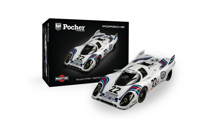 Pocher Porsche 917K #22 Marko - Van Lennep winner Le Mans 1971 1/8 HK122 - Immagine 1 di 4