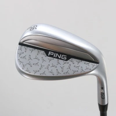 Ping S159 Chrome Sand Wedge 56 Deg 56.12S Black Dot Graphite Senior RH S-155559 - Image 1 of 4