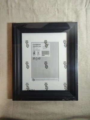 Marco de fotos IKEA Edsbruk 8"x10" negro manchado nuevo Foto 1 de 2