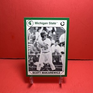 1990 Collegiate Collection Michigan State Spartans Scott Makarewicz #167 Mint